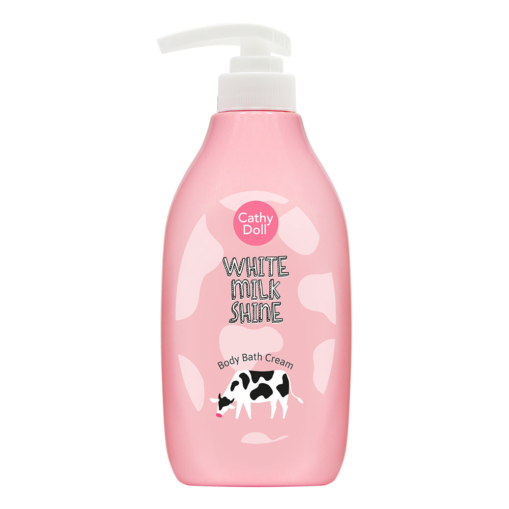 White Milk Shine Body Bath Cream
