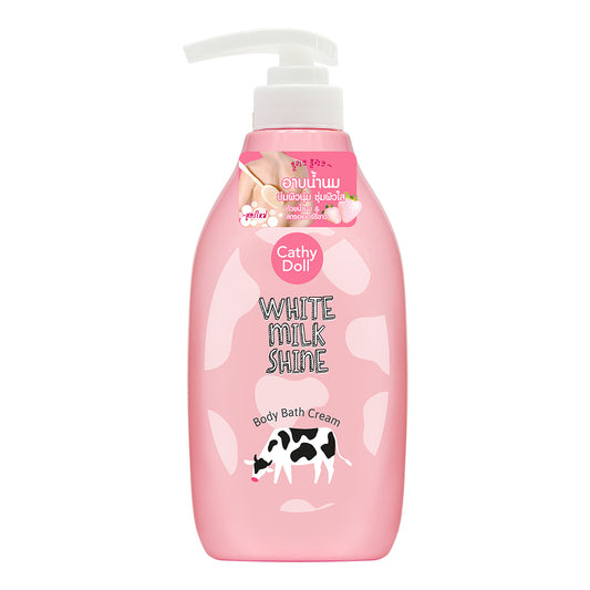White Milk Shine Body Bath Cream