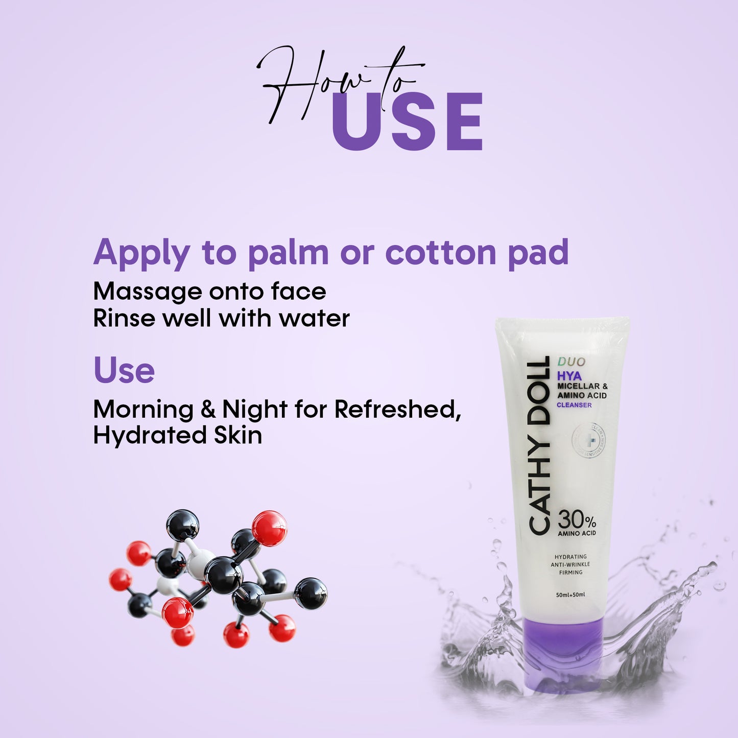 Duo Hya Micellar & Amino Acid Cleanser