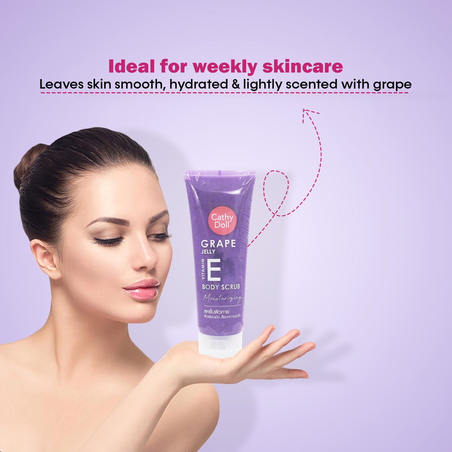 Grape Jelly Vitamin E Body Scrub