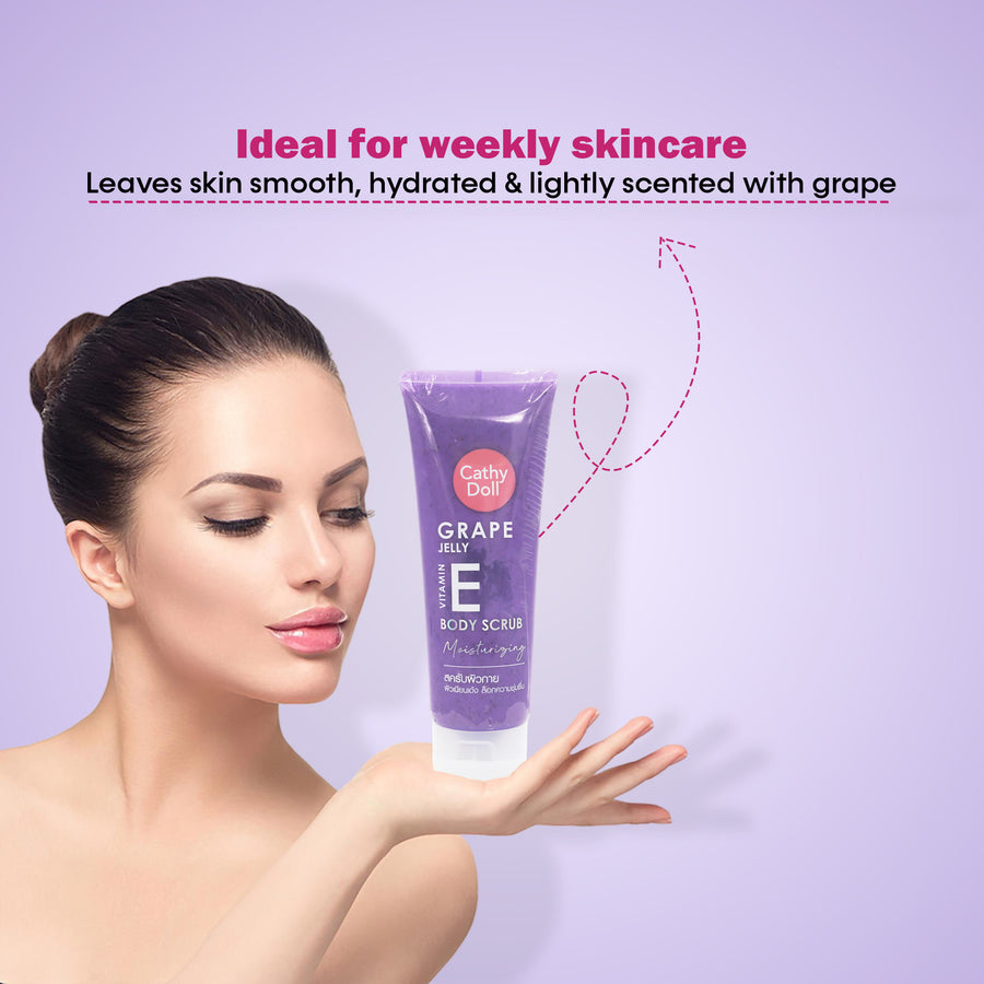 Grape Jelly Vitamin E Body Scrub