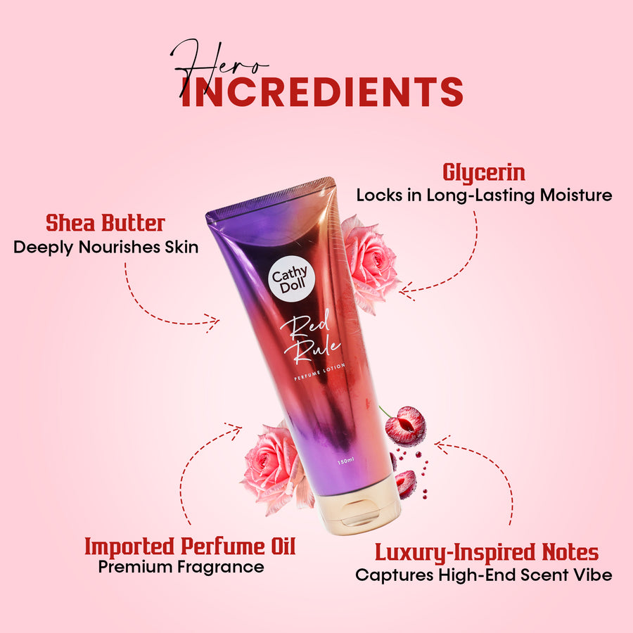 Red Rule Perfume lotion