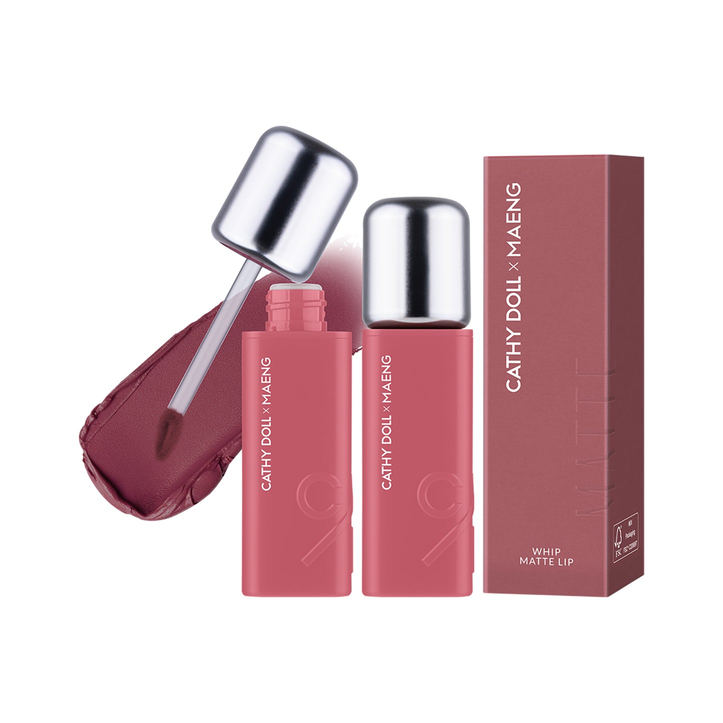 Whip Matte Lip Lipstick Cathy Doll x Maeng