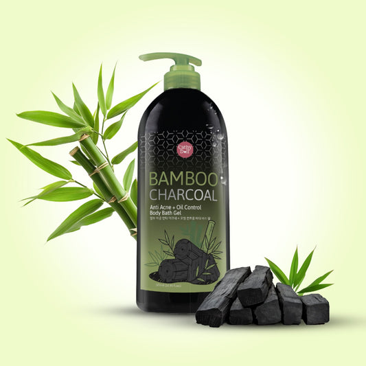 Bamboo Charcoal Anti Acne + Oil Control Body Bath Gel