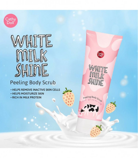 White Milk Shine Peeling Body Scrub