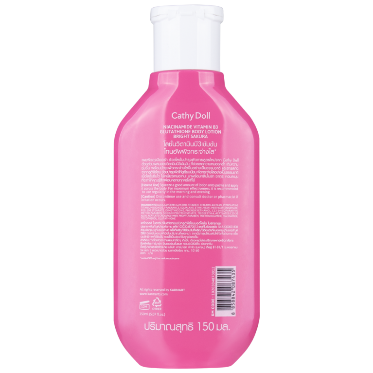 Niacinamide Vitamin B3 Glutathione Body Lotion Bright Sakura