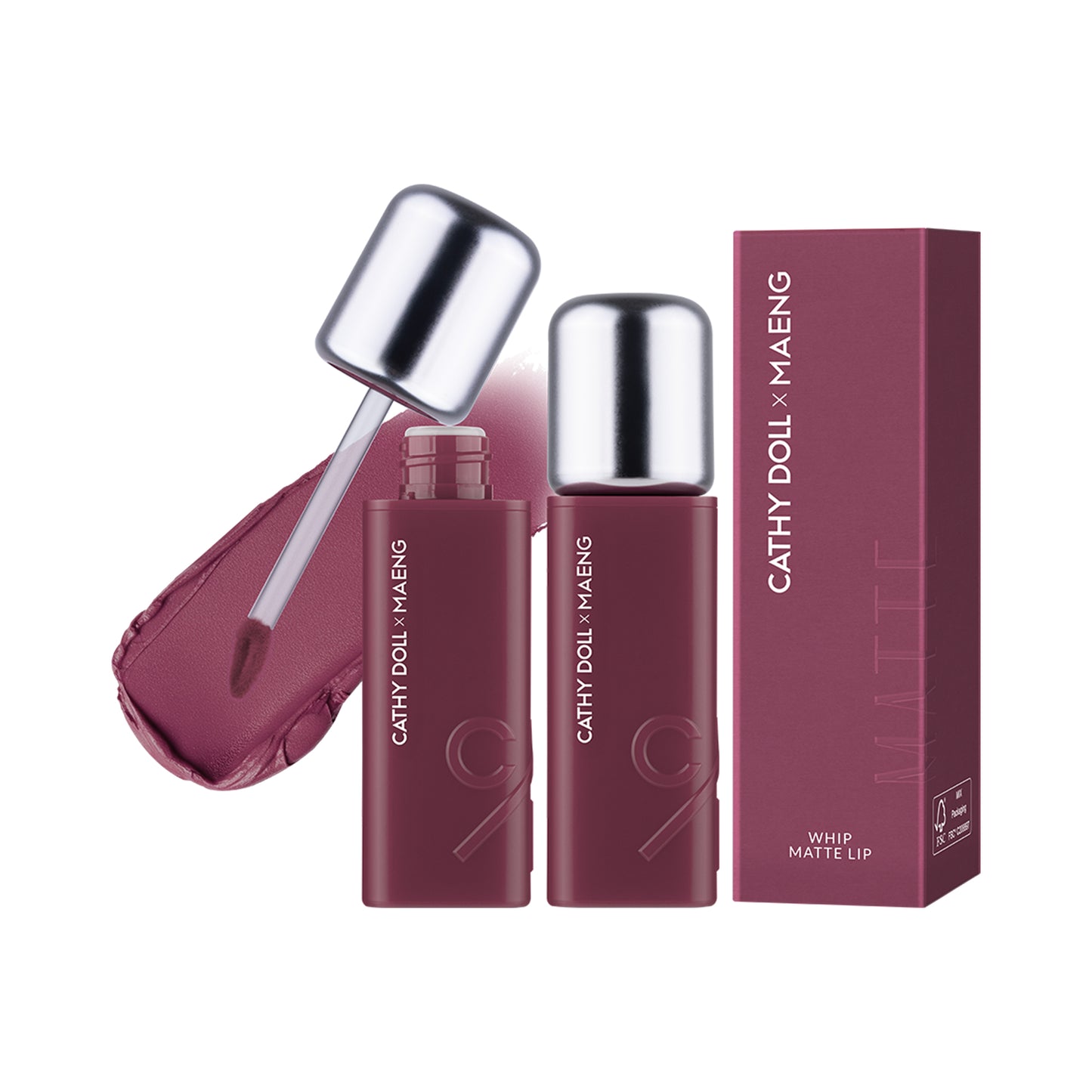 Whip Matte Lip Lipstick Cathy Doll x Maeng
