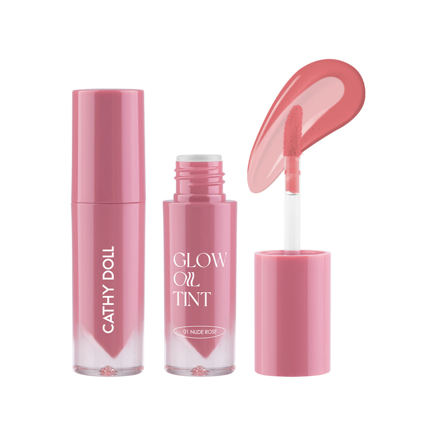 Glow Oil Tint – Hydrating Glossy Lip Oil