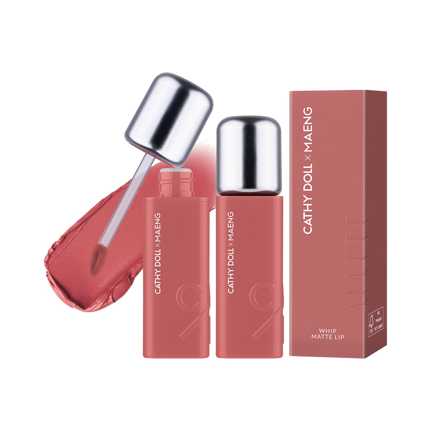 Whip Matte Lip Lipstick Cathy Doll x Maeng