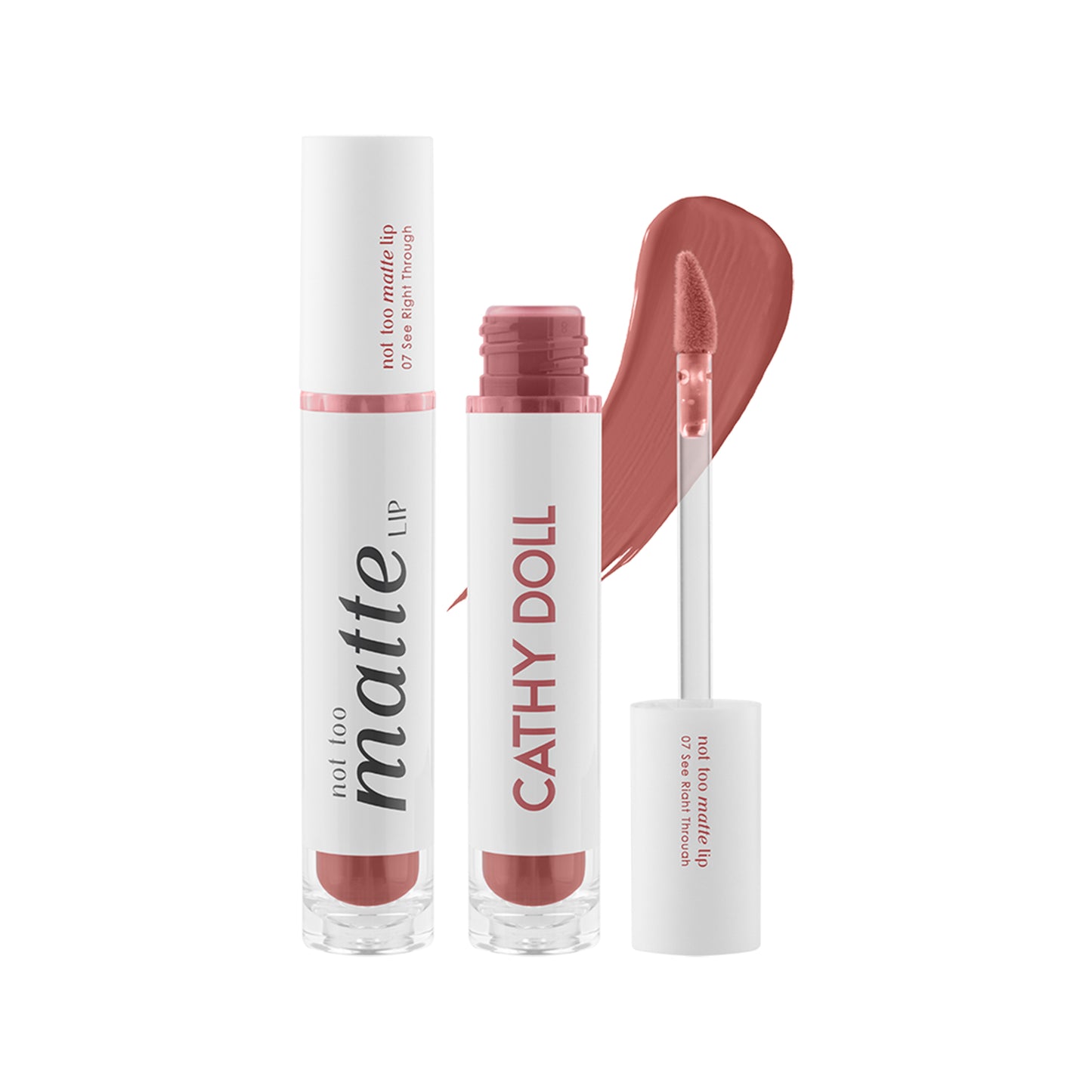 Not Too Matte Lip – Soft Semi-Matte Lightweight Lipstick