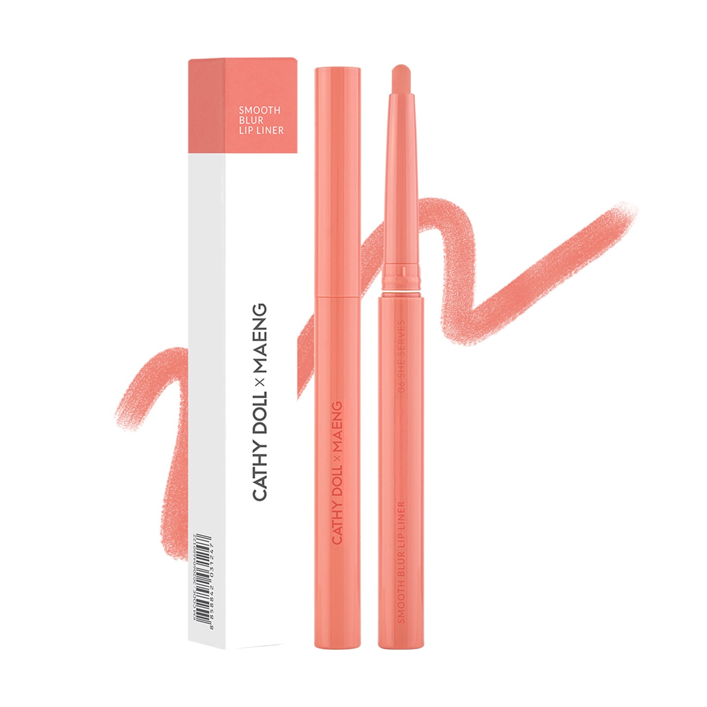 Smooth Blur Lip Liner Cathy Doll x Maeng