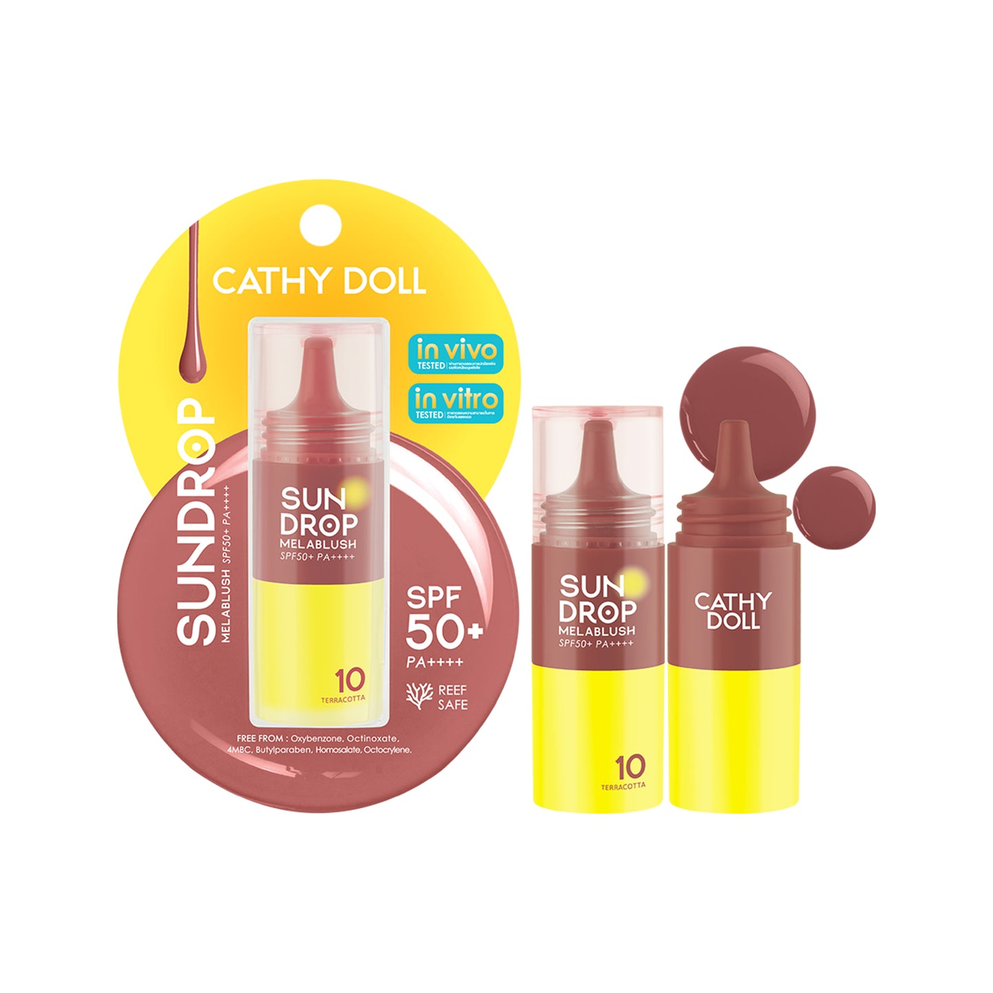 Sundrop Melablush SPF50+ PA++++ – Liquid Blush + Sunscreen